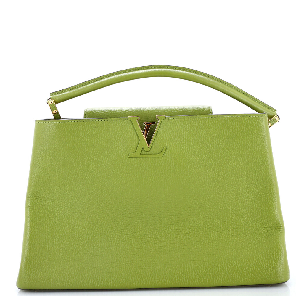 Louis Vuitton GM Capucines Bag Leather - Picture 1 of 6